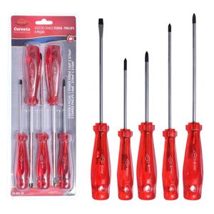 Chave Fenda/Philips Jogo 5 Peças Corneta