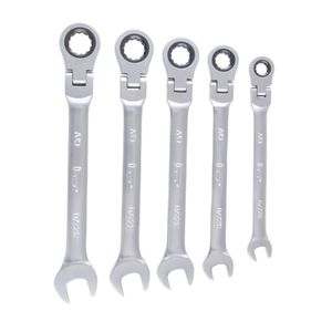 Chave Combinada Catraca Articulada Jogo 5 Peças Corneta