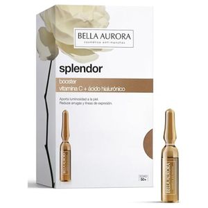 Ampolas Bella Aurora Splendor Vitamina C + Ácido Hialuronico Concentrado 5x2ml