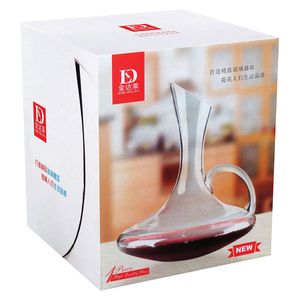 Decanter Vinho 26X23X23Cm 1,7L Vidro Transp Merlot
