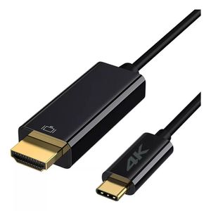 Cabo Type C Macho Para Hdmi Macho USB-C 4K 3 Metros