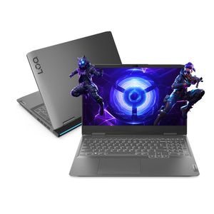 Notebook Gamer Lenovo Loq 15 Tela 15.6" I5-12450H 16GB 512GB SSD 83EU0001BR Cinza