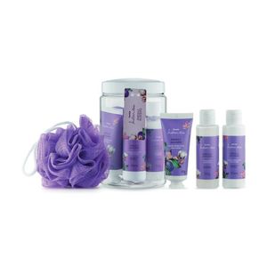 Kit Panvel Instantes Ameixa Creme Mãos 30g + Hidratante 60ml + Sabonete Esfoliante 60g + Esponja