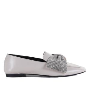 Loafer Feminino Schutz Laço S207100256 Pearl