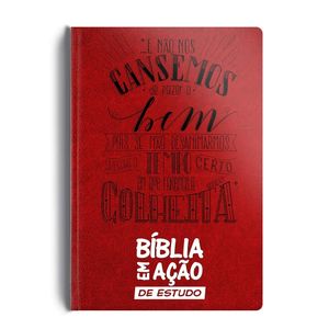 BIBLIA DE ESTUDO - VERMELHA