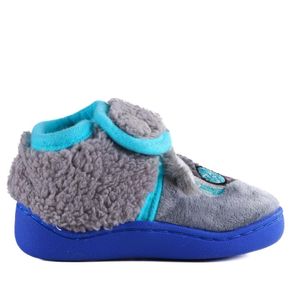 Pantufa Infantil Menino Europa 1028. Cinza Azul