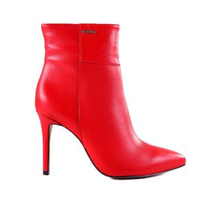 Bota Bottero Feminina Napoli Couro 347006 Vermelho