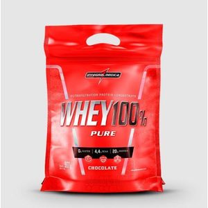 Whey Protein 100% Pure Integralmedica 907g Chocolate Refil