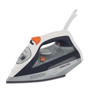 Ferro a vapor Black+Decker FX3100 com Antigotejamento Cinza e Laranja