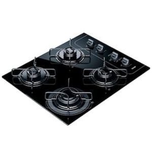 Cooktop a Gás 4 Bocas Consul CD060AE com Grades Individuais Esmaltadas, Acendimento Automático e Controle Fácil Preto - Bivolt