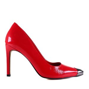 Scarpin Zariff Feminino Ruby 5900004 Verniz Rubi