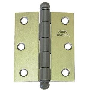 Dobradiça 3x2.1/2'' Oxidado União Mundial