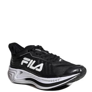 Tênis Masculino Fila Racer Carbon Preto e Branco