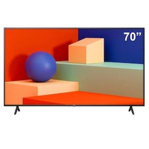 Smart TV 70 Hisense UHD 4K 70A51HSV Tela de DLED com Wi-Fi, Bluetooth, USB e HDMI