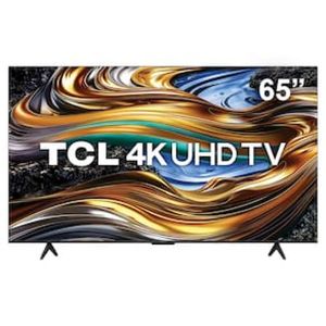 Smart TV 65 4K UHD TCL 65P755 com Processador AIPQ, Google TV, Wi-Fi, Bluetooth, Google Assistente, Dolby Vision e Atmos