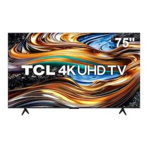 Smart TV 75 4K UHD TCL 75P755 com Processador AIPQ, Google TV, Wi-Fi, Bluetooth, Google Assistente, Dolby Vision e Atmos