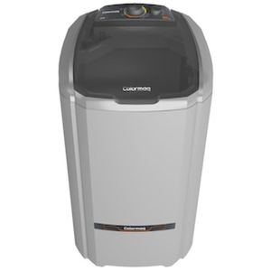 Lavadora de Roupas Semiautomática Colormaq 20kg LCS 20 com 6 Programas de Lavagem e Reúso de Água - Prata