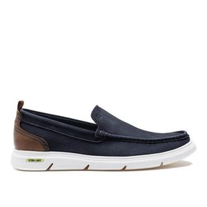 Mocassim Masculino Democrata Ultra Light Azul Jeans