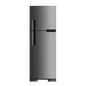 Geladeira Brastemp Frost Free Duplex 375L com Compartimento Extrafrio Fresh Zone Inox BRM44HK