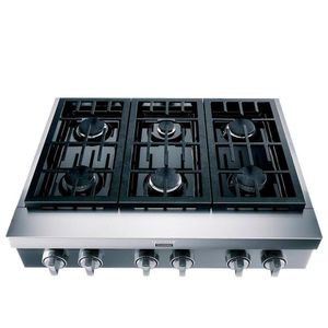 Cooktop Brastemp Gourmand 6 Bocas Semiprofissional Inox BDR90AR 127V