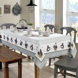 Toalha de Mesa Retangular 6 Lugares Dohler Clean Renova 140x210cm Lia