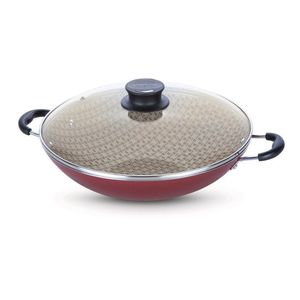 Panela Wok Vermelha Paris 36cm 20545736 - Tramontina