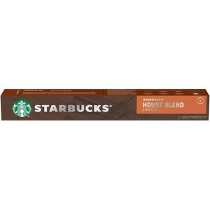 Café STARBUCKS House Blend Lungo 10 Unidades 57g