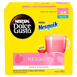 Café DOLCE GUSTO Nesquik 10 Unidades 150g Café DOLCE GUSTO Nesquik com 10 Unidades 150g