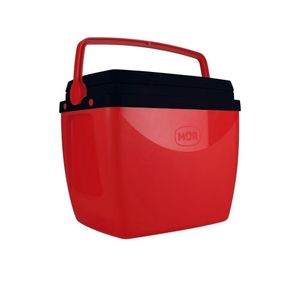 Caixa Térmica 34L Vermelho e Preto - MOR