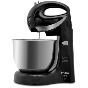 Batedeira Philco Paris Inox Duo Mixer Turbo 2 Preta