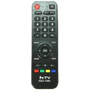 Controle Remoto Receptor Smart Tv HTV3 HTV5