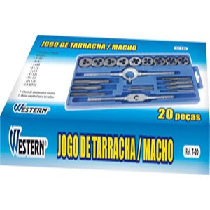 Tarraxa Macho 20 Peças