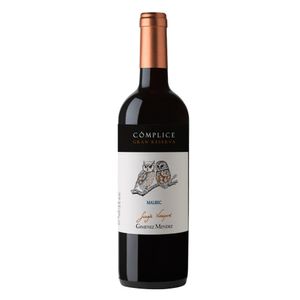 Vinho Tinto Uruguaio Cómplice Gran Reserva Malbec