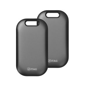 iTag - localizador Rastreador - função Airtag Buscar Apple - Chaveiro - (2 Unidades) - Gshield