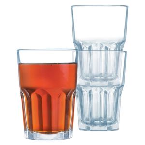 Copo Long Drink Vidro Transparente 350Ml Luminarc Granity 12X8,4X8,4Cm 6 Peças