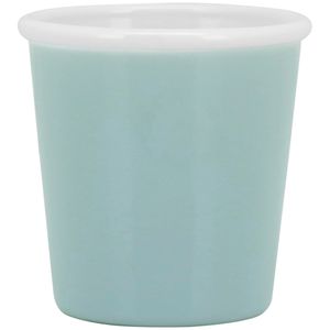 Copo Café Vidro Temperado 95Ml Bormioli Rocco Aromateca Azul 6X6X6Cm