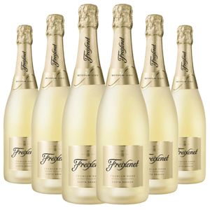 Kit 6 Garrafas Cava Freixenet Carta Nevada