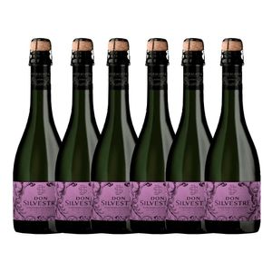 Kit 6 Garrafas Espumante Don Silvestre Brut