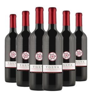 Kit 6 Garrafas Vinho Tolva Cabernet Sauvignon