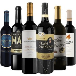 Kit 6 Vinhos Tempranillo