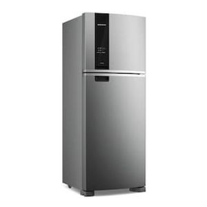 Geladeira Brastemp Duplex BRM55FK Frost Free com Painel Click Black e Turbo Freezer 463L  Inox