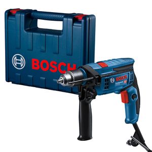 Furadeira de Impacto GSB 13 RE com Maleta Azul 750W Bosch