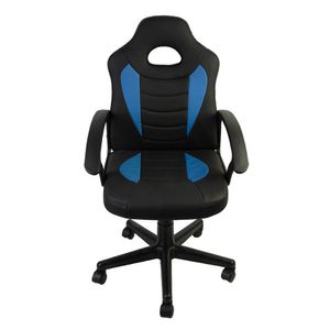 Cadeira Gamer Victory Preto/Azul Diagonal