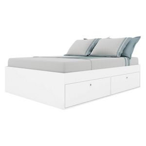 Cama Queen 4 Portas para Colchão 198x158cm Multimóveis CR40089