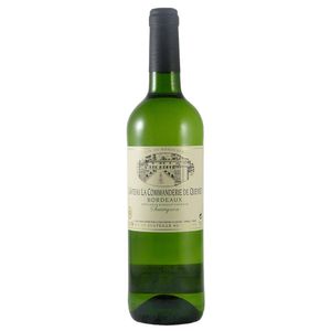 Vinho Branco Francês Château La Commanderie De Queyret Bordeaux