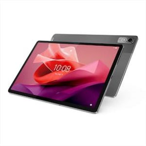 Tablet Lenovo P12 com Tela 12.7" LCD 3K, 128GB, Wi-Fi, Câmera 13MP e 8MP, Android 13, 4GB de memória RAM e processador Octa-Core  Prata