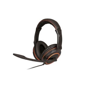 Headset Gamer Beast OEX Preto/Laranja