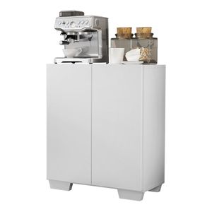 Aparador Multimóveis Cantinho do Café com 2 Portas FG3610 Branco