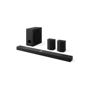 Home Theater Soundbar LG S95TR – 810W RMS, Dolby Atmos, 9.1.5 Canais, Caixas de Som Traseiras, AI Room Calibration Pro, DTS:X, AI Sound Pro, Wow Syner