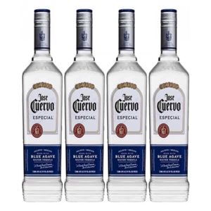 Combo 4 X Tequila Jose Cuervo Especial Silver 750ml